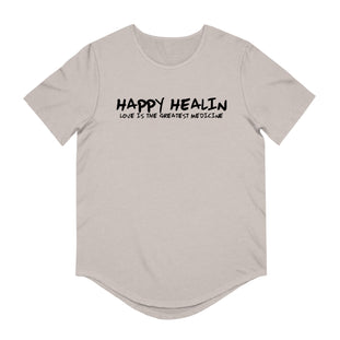 Love is Medicine Curved Hem Tee
